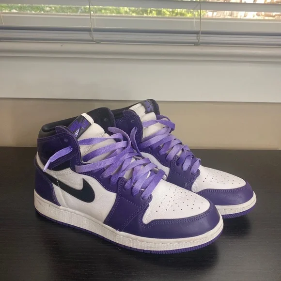 新品未使用 Nike Jordan 1 high Court Purple 28 Jordan 1 Retro OG High Court Purple 2.0 for Sale